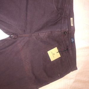 Adriano Goldschmied AG  The Protege Straight Leg - Eggplant Purple - 40 x 34